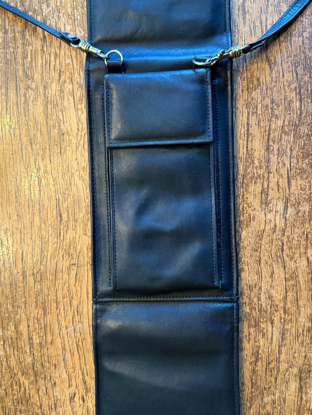 Rolfs Black Leather MACRO BAG wallet - Picture 6 of 10